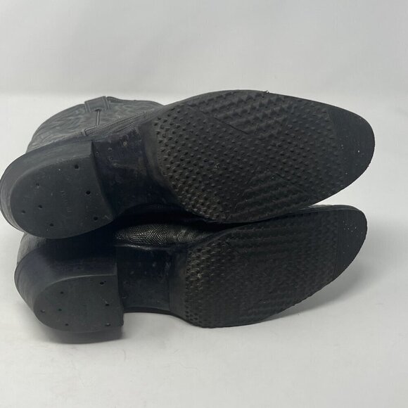 Justin Boots cowboy western 8327 size 8.5D men grey leather exotic lizard - Picture 10 of 12